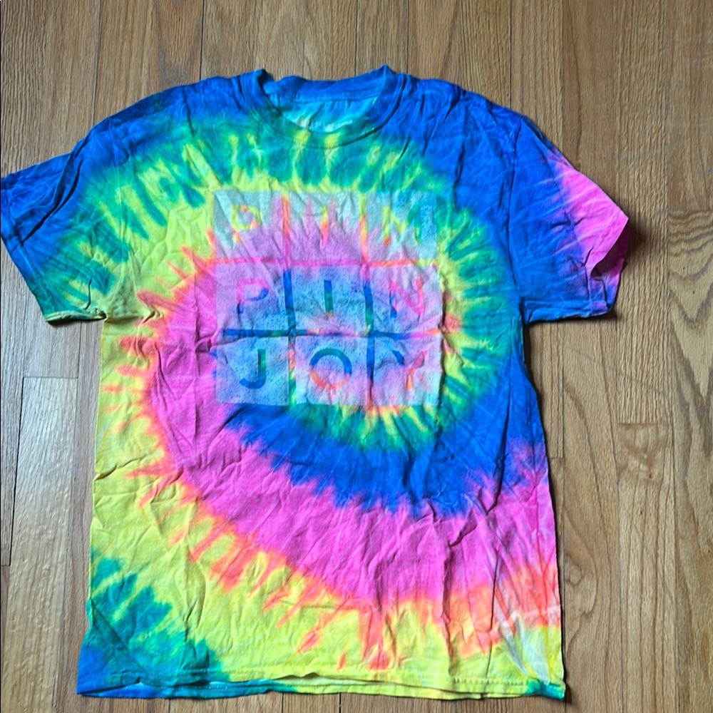Pimpinjoy Colorful Tie-Dye Women’s T-Shirt from the Shop Forward